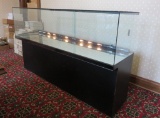 6' Lighted display case