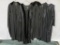 Four Black Robes, three with velvet trim and collars