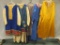 Five Bright colored robes and regalia costumes