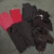 Assorted red and black britches