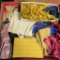 Assorted cording, belts and cumberbunds