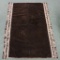 Crush velvet table covering with double edge fringe