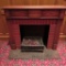 Theatre Prop, Faux Fireplace, wood, metal firebox