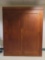 Huge Oak Two Door Wardrobe