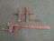 Two Vintage wooden clamps