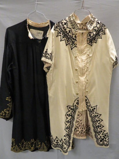 Two Ornate Tunic Jackets