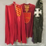 Knight shirt, mantle and cape