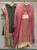Two Robes with tunic over cloaks
