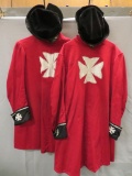 Two Templar jackets and black hats