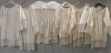 8 Surplice Type Robe tops with lace