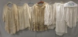 Three Surplice tops and three bottoms, lace and embellished, wear noted