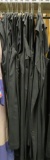 15 Black sleeveless robes tunics