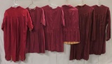Six Red Robes and long jacket tops
