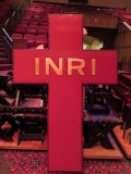 Theatre Prop, 6' Wooden Cross, painted