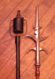 Theatre Props, Lantern and Spear