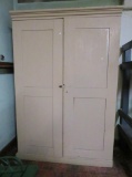 Large Two Door Painted Wardrobe