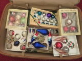 Large lot of assorted Christmas ornaments, some vintage