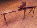 Primitive Harness Makers Bench, 5'