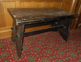 Early Primitive Table with pinned construction