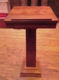 3 1/2' Wood Podium