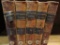 Leather bound books, Bolingbroke Works, 1841 Vol 1?4 and GoldSmith's Works, 1841