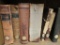 Seven Assorted Books. Early Leather, Life and Medicine