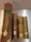 4 Early Leather bound books on Poetry and Oratory