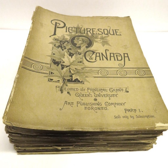 Picturesque Canada 1875, Volumes 1-36 complete