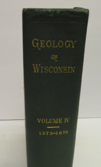 Geology of Wisconsin 1873-1879
