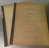 Egyptian Exploration Fund Tanis, two volumes