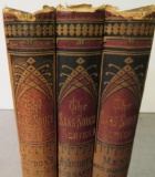 1876/1887 Sans Souci Series, three books, fancy covers