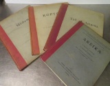 Publications of Egyptian Dept, four books