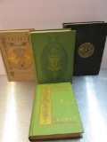 Four Novels with Ornate covers