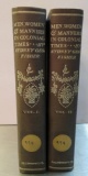 1898 Men, Woman and Manners in Colonial Times, Fisher, 2 Volumes