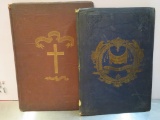 Two Books with Engravings of Modern Masters and Etchings