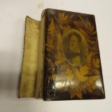 Nimmos Popular Poets Poems by Lord Byron, unusual portrait cover with ferns