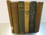 Six, Pretty Lady book covers, early 1900's