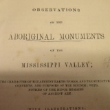 Observations of the Aboriginal Monuments of the Mississippi Valley, 1847