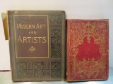 Modern Art and Artists by Meynell and Woman of Shakespeare Portrait Porfolio