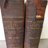 Annual Report of the Bureau of Ethnology, Two Volumes 1879-80, 1893-94, JW Powell