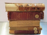 Five book on Indian Peoples, maps, 1800's