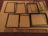 10 Vintage wooden picture frames, large