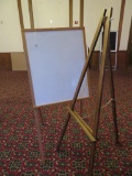 Standing White Board and Folding Easel