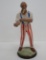 Unusual Uncle Sam Patriotic Chalkware Figure, 16