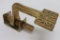 Brass Industrial Open Shut Lever, 10