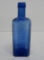 Wayne's Diuretic Elixir Bottle, cobalt, 7 1/2