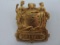 Sergeant Hat Badge, female figures, 2 1/2