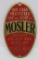 Mosler Burglar Alarm metal tag, 5