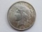 1925 Silver Dollar, Peace