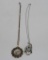 Vintage coin jewelry, half dollar and mercury dime